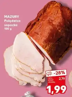 Kaufland MAZURY Polędwica sopocka 100 g oferta