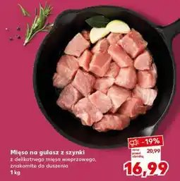Kaufland Mięso na gulasz z szynki oferta