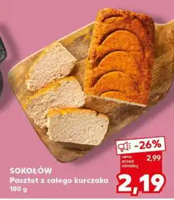 Kaufland SOKOŁÓW Pasztet z całego kurczaka 100 g oferta