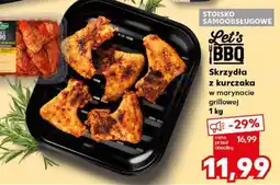 Kaufland Skrzydła z kurczaka w marynacie grillowej 1 kg oferta