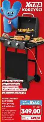 Kaufland COUNTRYSIDE LET'S BBQ Grill gazowy z 2 palnikami oferta