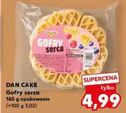 Kaufland DAN CAKE Gofry serca oferta