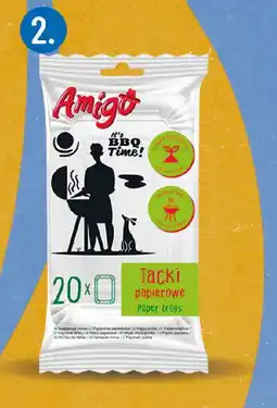 Polomarket Jednorazowa tacki papierowe Amigo oferta