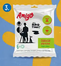 Polomarket Jednorazowa talerze papierowe Amigo oferta