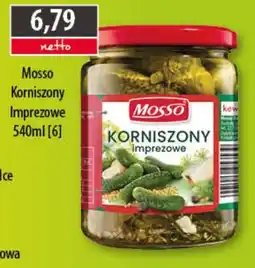 DUO-TES Mosso Korniszony Imprezowe oferta