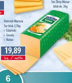 DUO-TES Polmlek Warmia Ser blok Natan oferta