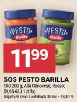 Stokrotka Sos pesto barilla oferta
