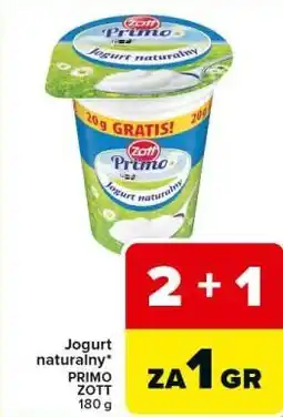 Carrefour Express Jogurt naturalny PRIMO ZOTT oferta