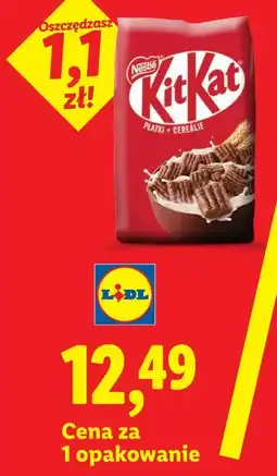 Lidl Płatki śniadaniowe KitKat Nestlé oferta