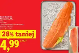 Lidl Łosoś atlantycki, filet ze skórą, XXL oferta