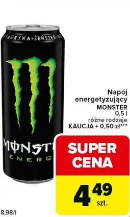 Carrefour Express Napój energetyzujący MONSTER oferta