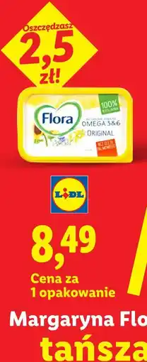 Lidl Margaryna Flora Original oferta