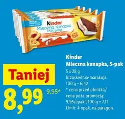 Lidl Mleczna kanapka, 5-pak oferta