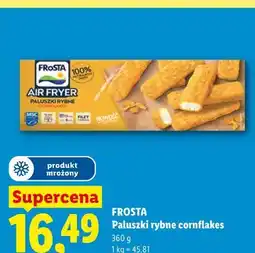 Lidl Paluszki rybne cornflakes oferta