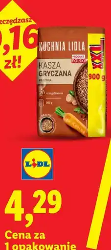 Lidl Kuchnia Lidla Kasza gryczana prażona oferta