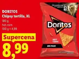 Lidl Chipsy tortilla , XL DORITOS oferta
