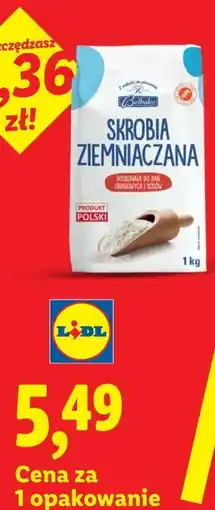 Lidl Skrobia ziemniaczana Belbake oferta