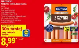 Lidl Parówki z szynki, duża paczka TARCZYŃSKI oferta