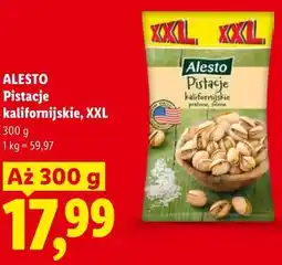 Lidl ALESTO Pistacje kalifornijskie, XXL oferta