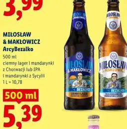 Lidl MIŁOSŁAW & MAKŁOWICZ ArcyBezalko oferta