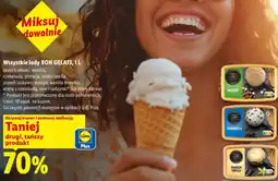 Lidl Wszystkie lody, 1 L BON GELATI oferta