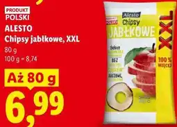 Lidl Alesto Chipsy jabłkowe, XXL oferta