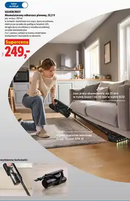 Lidl SILVERCREST Akumulatorowy odkurzacz pionowy, 22,2 V oferta