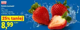 Lidl Polskie truskawki oferta