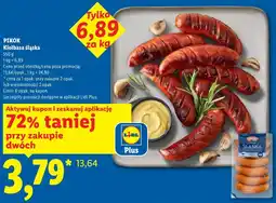 Lidl Kiełbasa śląska PIKOK oferta