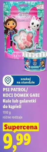 Lidl Kule lub galaretki do kąpieli oferta
