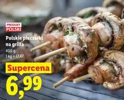 Lidl Polskie pieczarki na grilla oferta