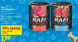 Lidl RAFI Mokra karma dla psa oferta