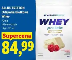 Lidl ALLNUTRITION Odżywka białkowa Whey oferta