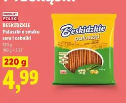 Lidl Paluszki o smaku sera i cebulki oferta