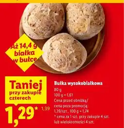 Lidl Bułka wysokobiałkowa oferta