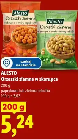 Lidl ALESTO Orzeszki ziemne w skorupce oferta