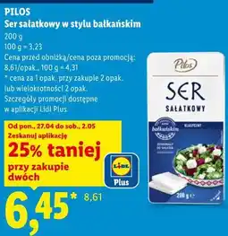 Lidl Ser sałatkowy w stylu bałkańskim oferta