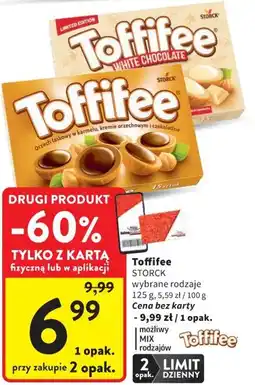 Intermarche Toffifee STORCK wybrane rodzaje oferta