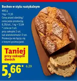 Lidl Bochen w stylu rustykalnym oferta