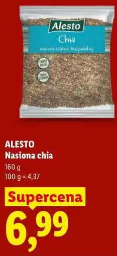 Lidl ALESTO Nasiona chia oferta