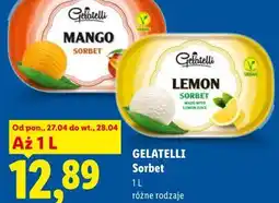 Lidl Sorbet GELATELLI oferta