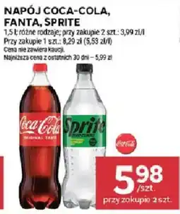 Stokrotka Napój coca-cola, fanta, sprite oferta