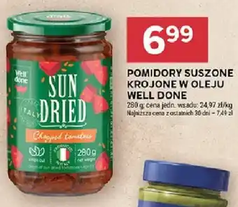 Pomidory suszone krojone w oleju well done