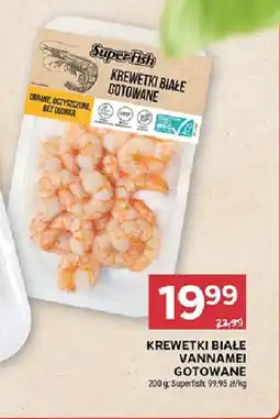 Stokrotka Krewetki białe vannamei gotowane superfish oferta