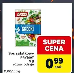Carrefour Express Sos sałatkowy grecki Prymat oferta
