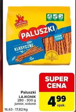 Carrefour Express Paluszki klasyczne junior solone Lajkonik oferta