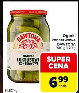 Carrefour Express Ogórki konserwowe luksusowe Dawtona oferta