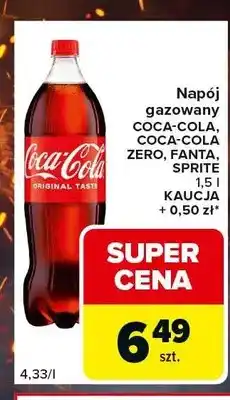 Carrefour Express Napój gazowany Coca-Cola Original Taste oferta