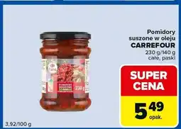 Carrefour Express Pomidory suszone w oleju Carrefour całe oferta