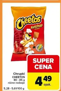 Carrefour Express Chrupki Cheetos Ketchup oferta